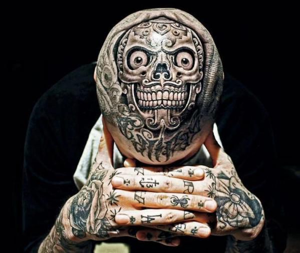 Top 10 Exceptionally Unique Tattoos for Bald Heads