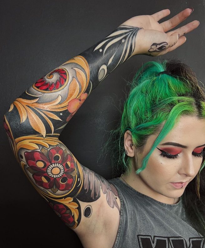 Unleashing the Creative Genius of Tattoo Artist Kat Abdy: Mastering Intricate and Imaginative Designs