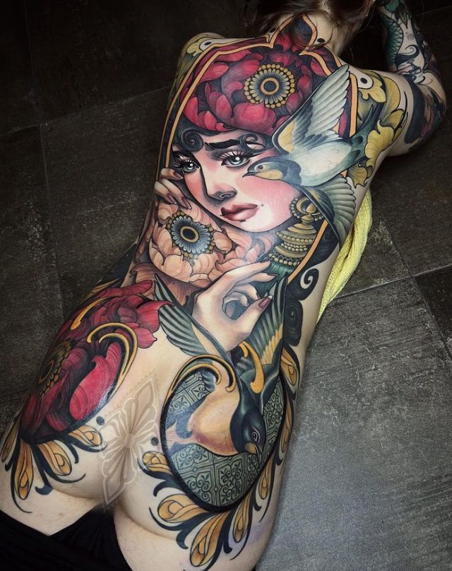 Unleashing the Creative Genius of Tattoo Artist Kat Abdy: Mastering Intricate and Imaginative Designs