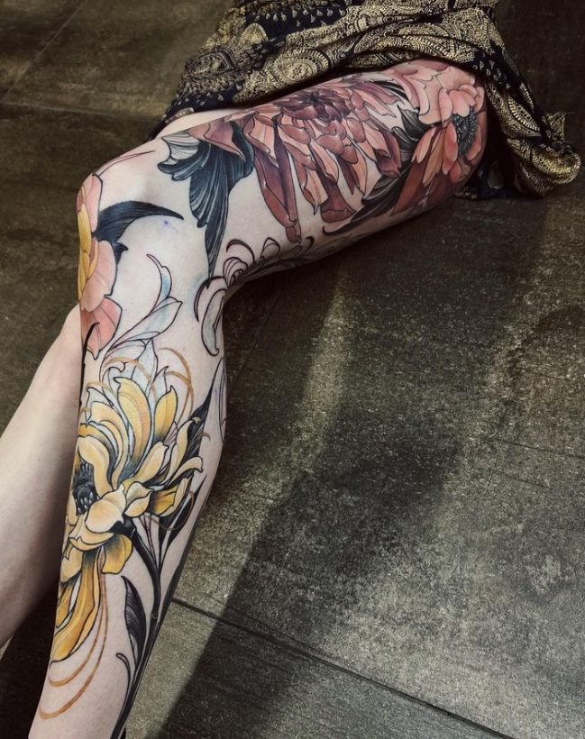 Unleashing the Creative Genius of Tattoo Artist Kat Abdy: Mastering Intricate and Imaginative Designs