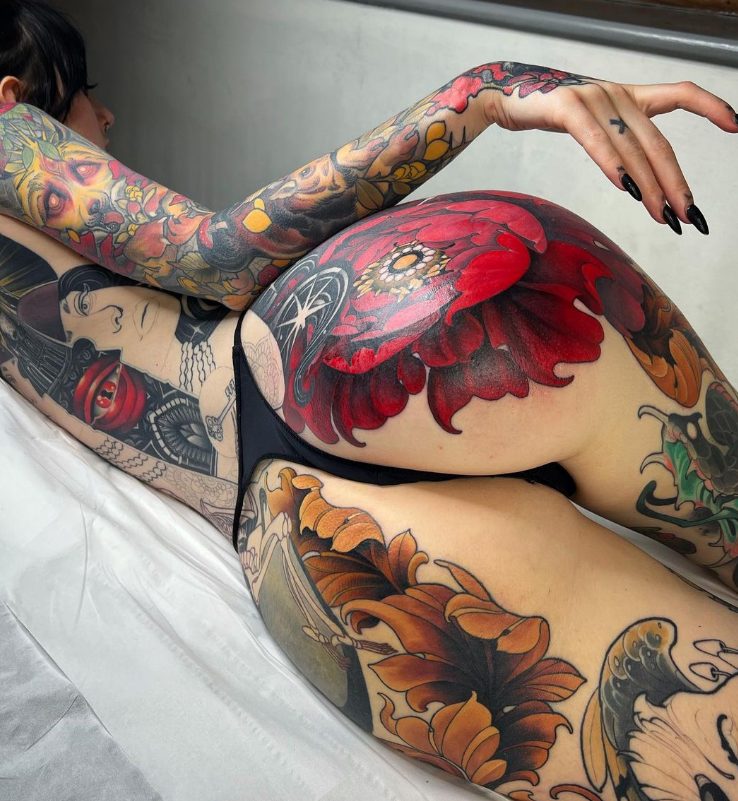 Unleashing the Creative Genius of Tattoo Artist Kat Abdy: Mastering Intricate and Imaginative Designs