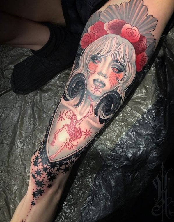 Unleashing the Creative Genius of Tattoo Artist Kat Abdy: Mastering Intricate and Imaginative Designs