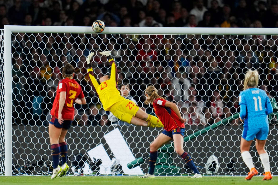 Spain wins its first Women's World Cup title, beating England 1-0 in the final