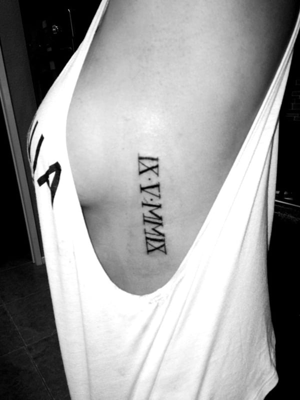 Explore 99+ Cool and Classic Designs for Roman Numeral Tattoos