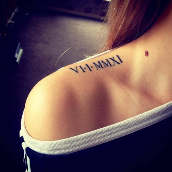 Explore 99+ Cool and Classic Designs for Roman Numeral Tattoos