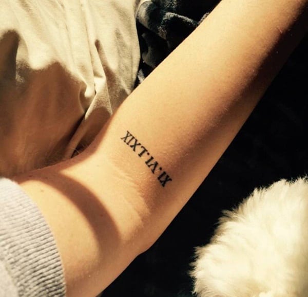 Explore 99+ Cool and Classic Designs for Roman Numeral Tattoos