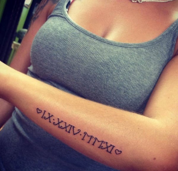 Explore 99+ Cool and Classic Designs for Roman Numeral Tattoos