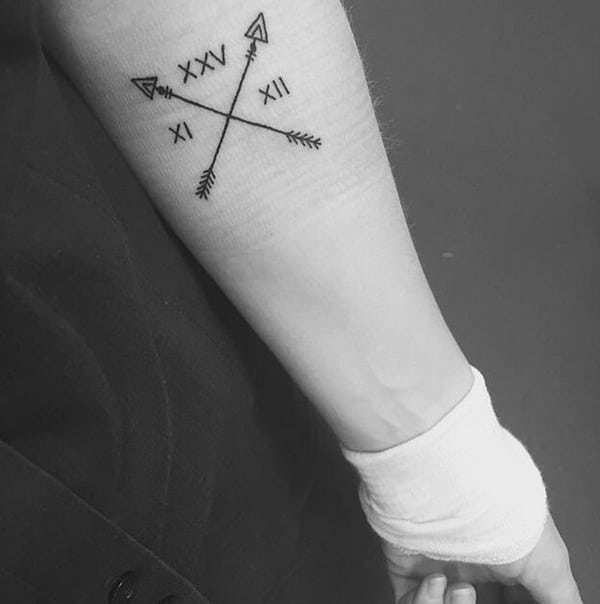 Explore 99+ Cool and Classic Designs for Roman Numeral Tattoos