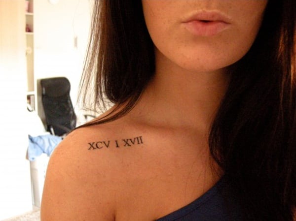 Explore 99+ Cool and Classic Designs for Roman Numeral Tattoos