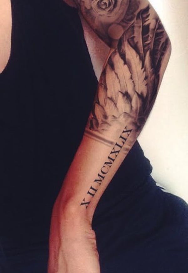 Explore 99+ Cool and Classic Designs for Roman Numeral Tattoos