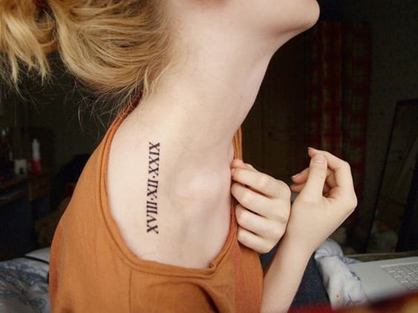 Explore 99+ Cool and Classic Designs for Roman Numeral Tattoos