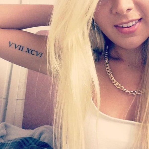 Explore 99+ Cool and Classic Designs for Roman Numeral Tattoos