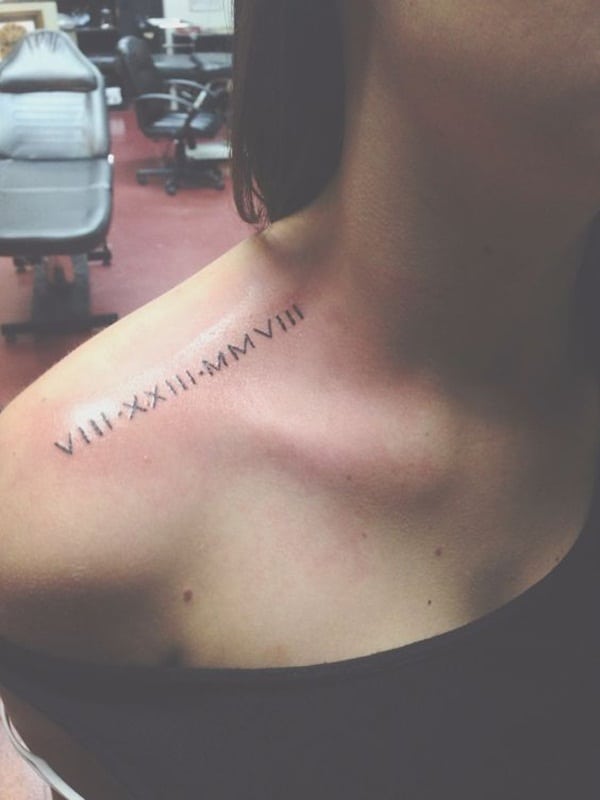 Explore 99+ Cool and Classic Designs for Roman Numeral Tattoos