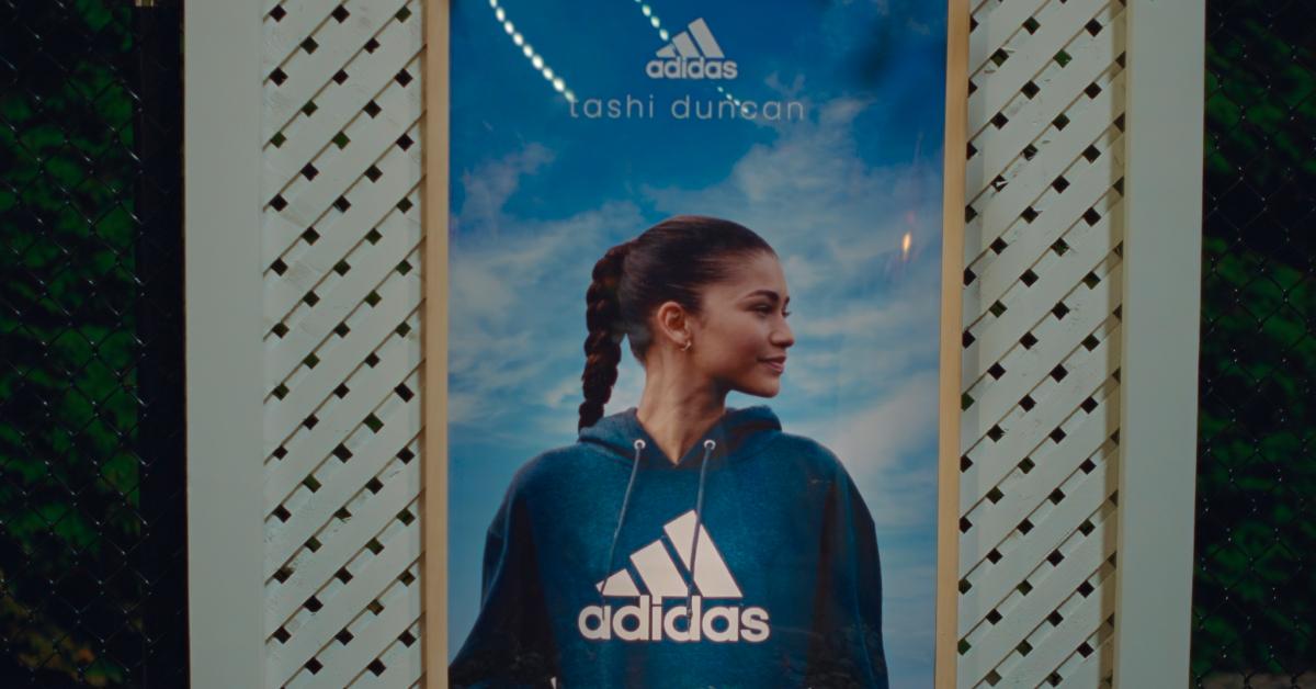 Tashi is an Adidas ambassador in 'Challengers'