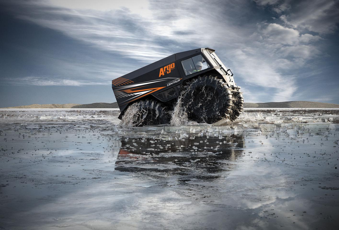 ARGO Sasquatch pickup aims to be king of amphibious off-road vehicles