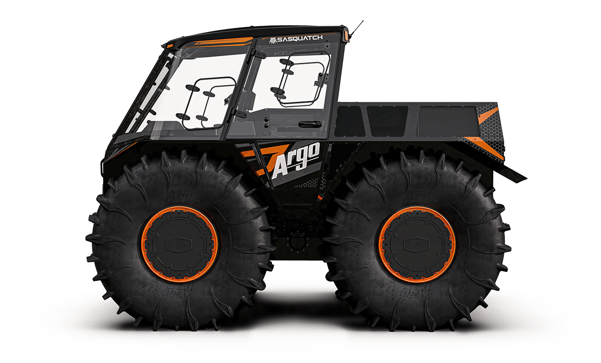 ARGO Sasquatch pickup aims to be king of amphibious off-road vehicles