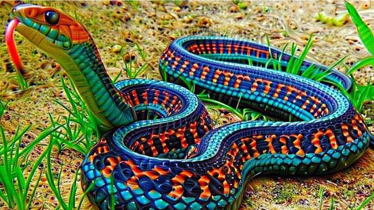 unbelievable, this is the most beautiful snake in the world - YouTube