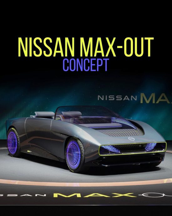 Nissan Max-Out is a futuristic electric car - CrifAvto