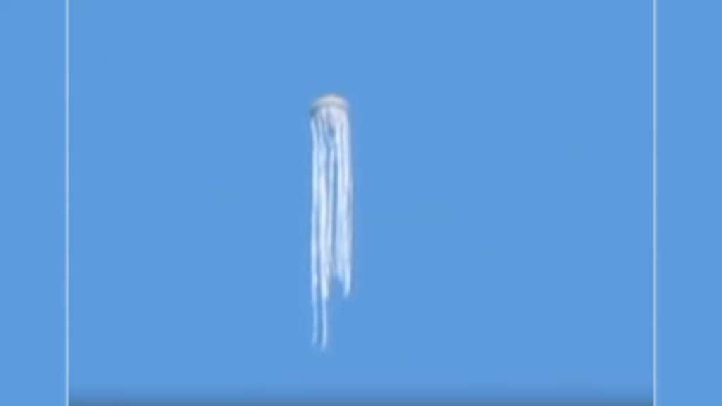 They capture an incredible UFO that looks like a jellyfish flying over Brazil (Video) - TheDailyWorld.NET