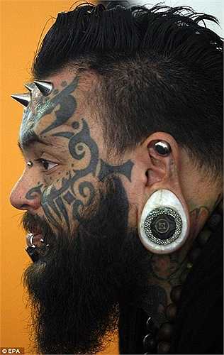 Scary images like ‘monsters’ at tattoo festivals