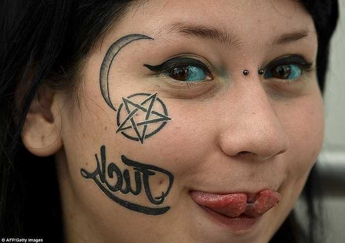 Scary images like ‘monsters’ at tattoo festivals