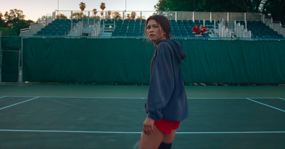 Zendaya as fictional tennis superstar Tashi Duncan in 'Challengers'