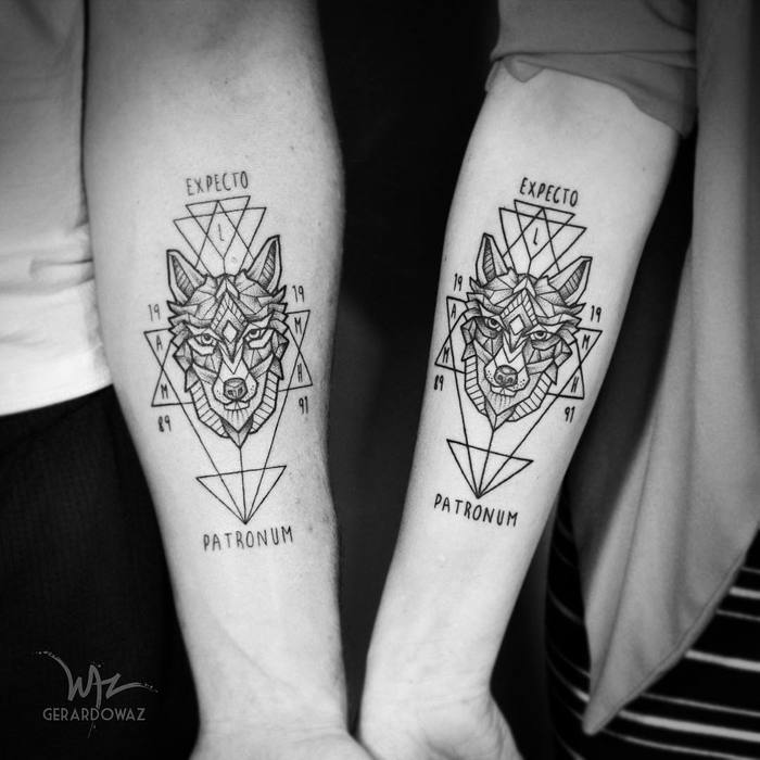 50 Powerful Matching Tattoos