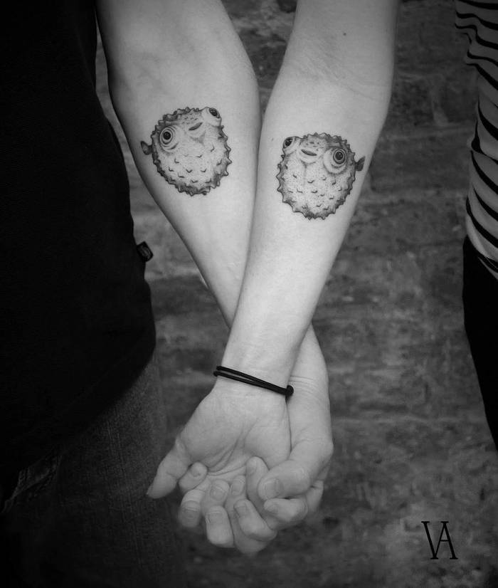 50 Powerful Matching Tattoos