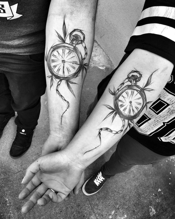 50 Powerful Matching Tattoos