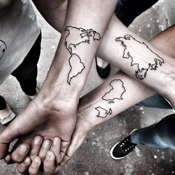 50 Powerful Matching Tattoos