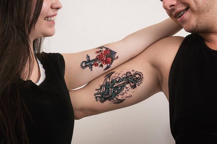 50 Powerful Matching Tattoos