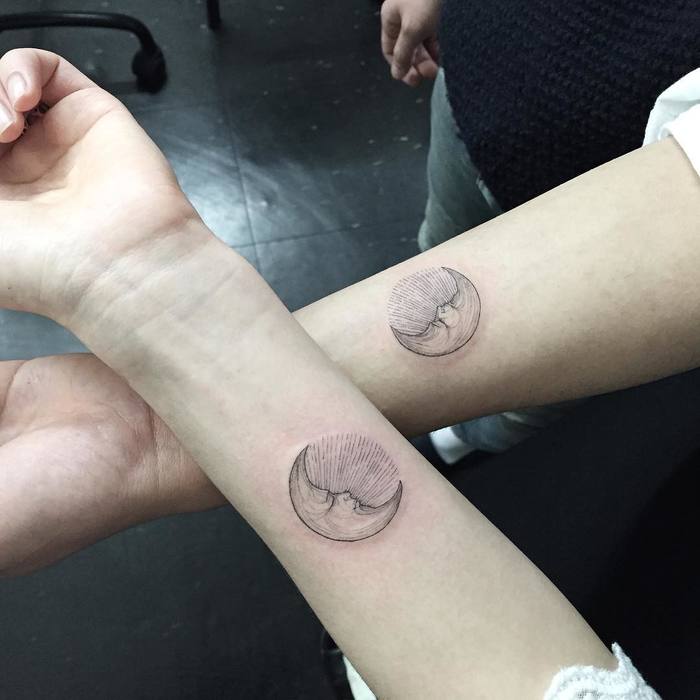 50 Powerful Matching Tattoos