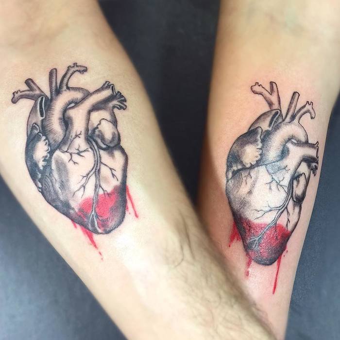 50 Powerful Matching Tattoos