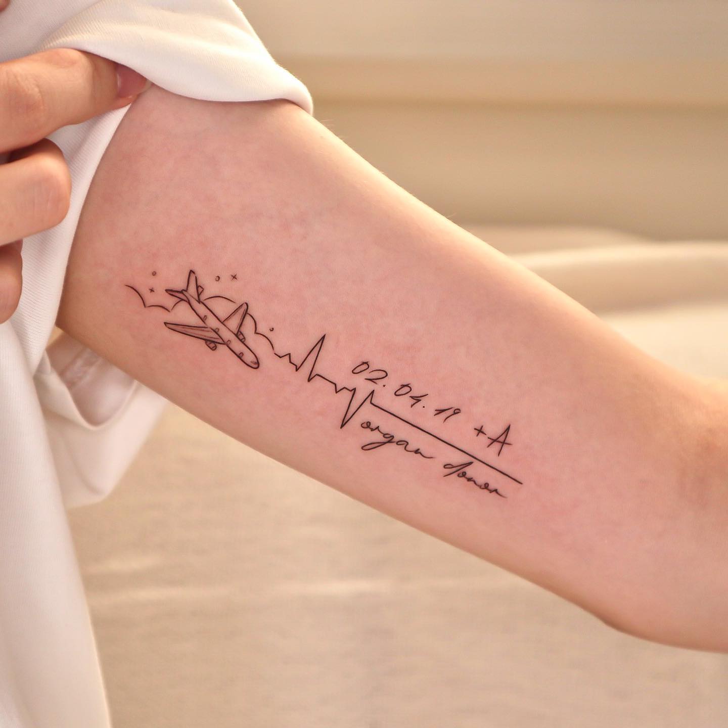 heartbeat tattoo