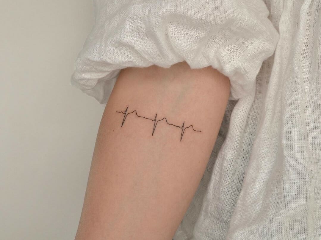 heartbeat tattoo