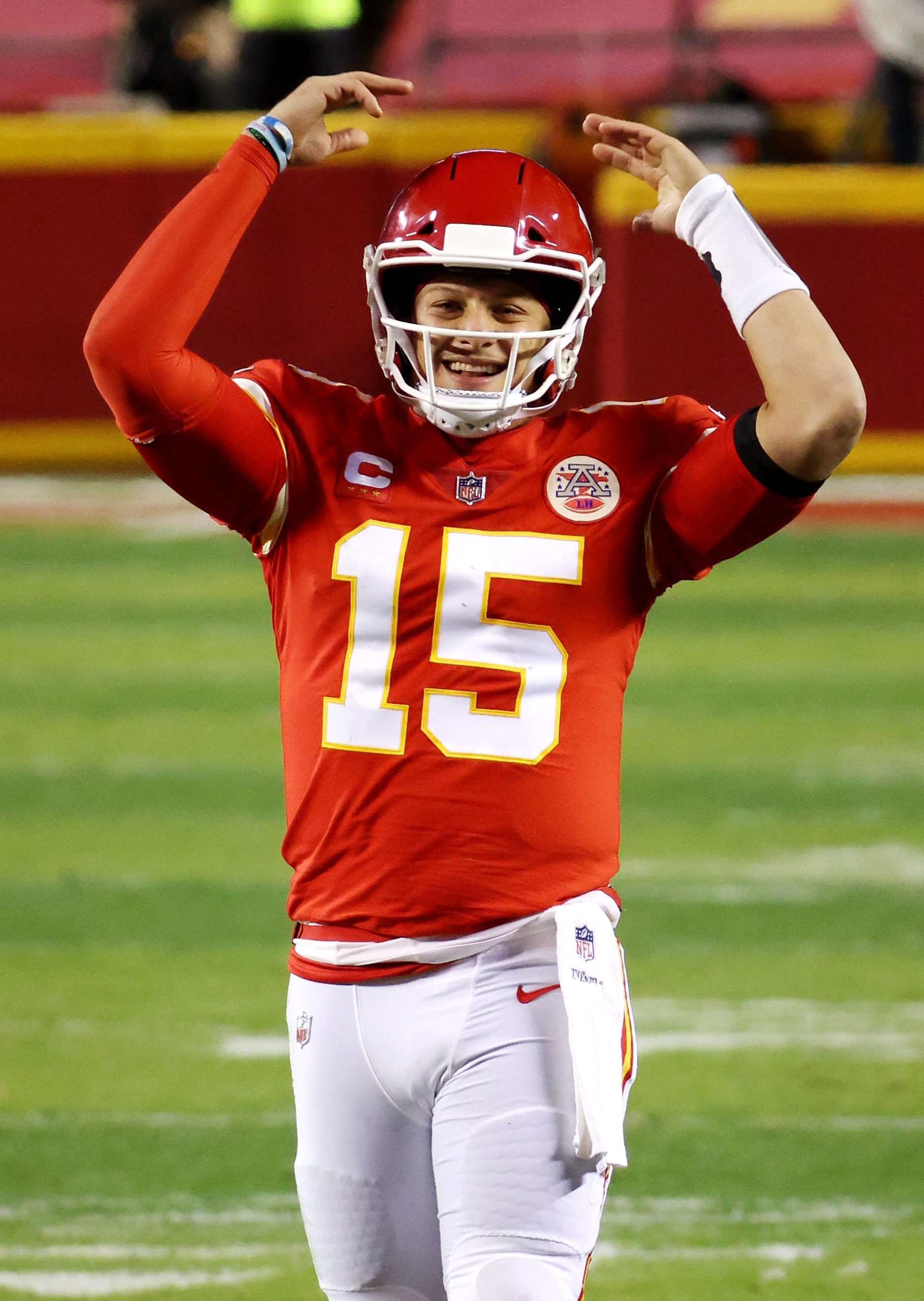 Mahomes is trying to win his second Super Bowl in Tampa Sunday night