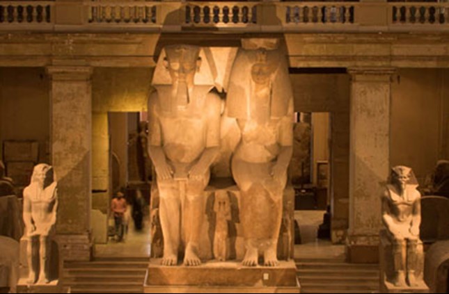 Amenhotep III and Tiye Colossal Statue - Discover Egypt's Monuments - Ministry of Tourism and Antiquities