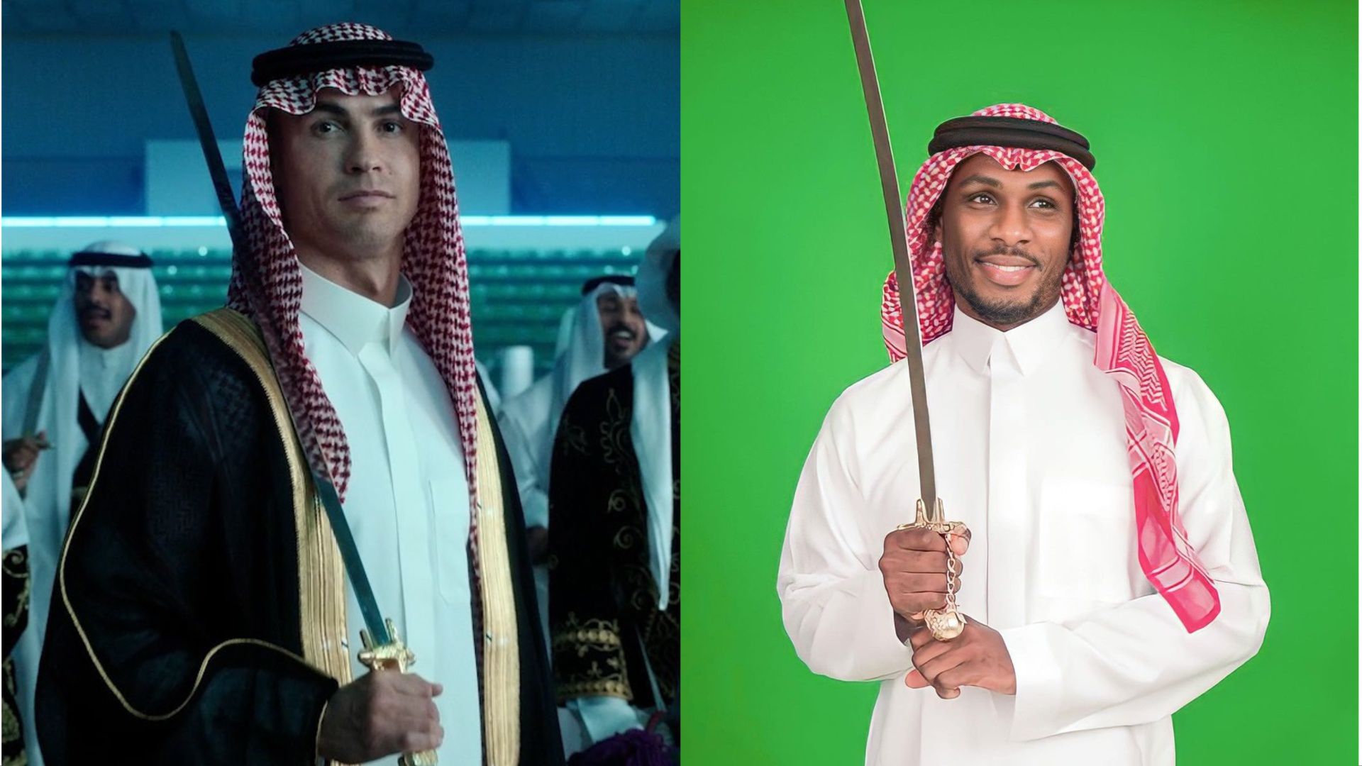 Benzema's Stylish National Day Celebration in Saudi Arabia Captured in Stunning Images