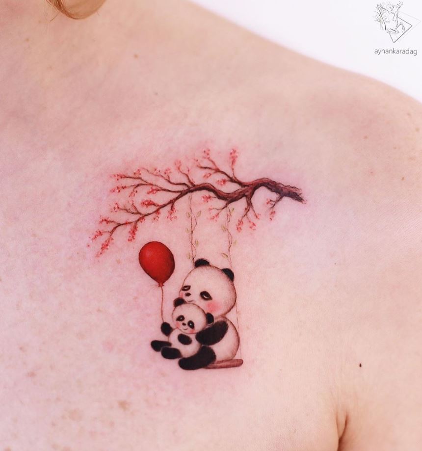 Cute minimalist watercolor tattoos you can't miss in 2023