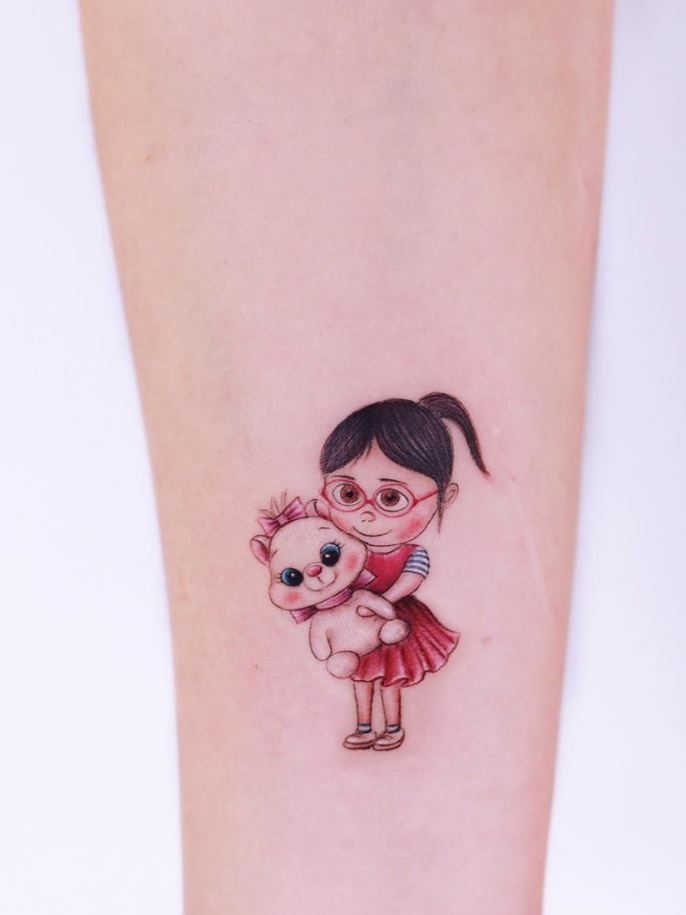 Cute minimalist watercolor tattoos you can't miss in 2023