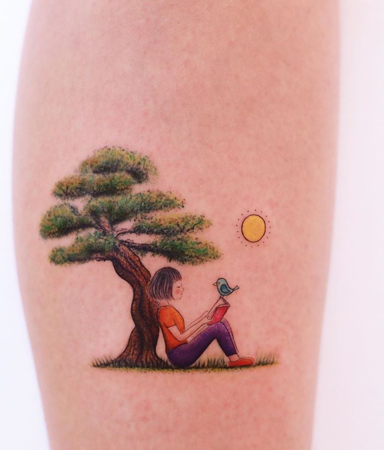 Cute minimalist watercolor tattoos you can't miss in 2023