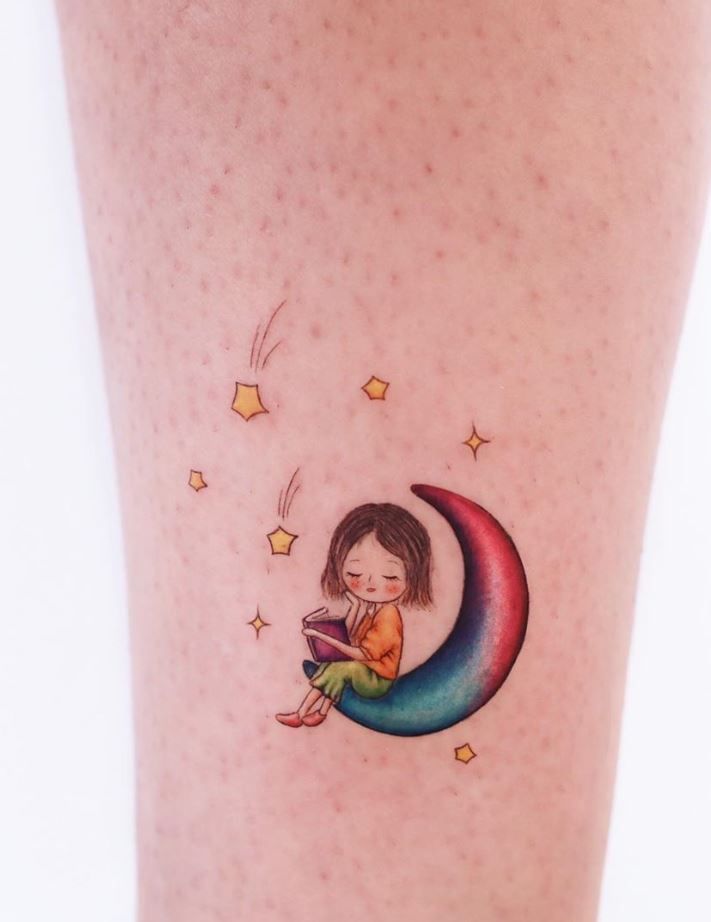 Cute minimalist watercolor tattoos you can't miss in 2023