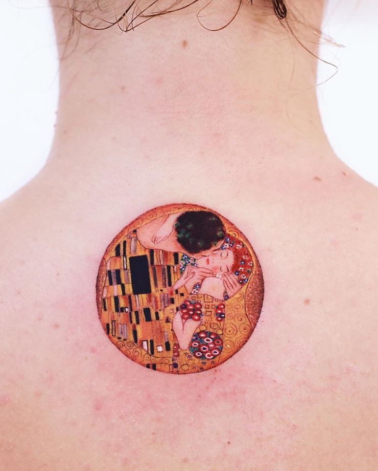 Cute minimalist watercolor tattoos you can't miss in 2023