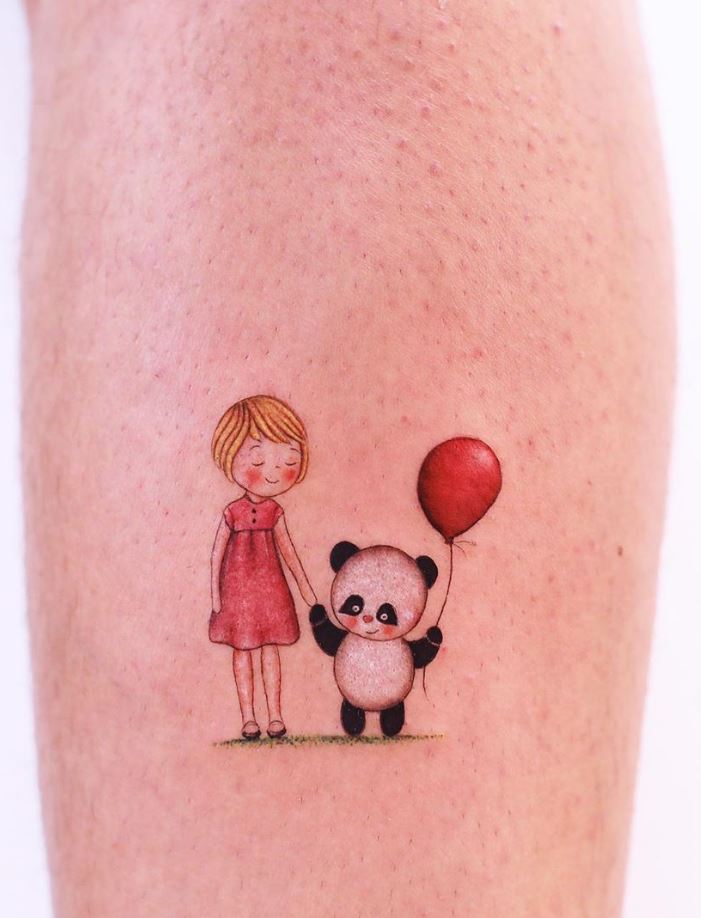 Cute minimalist watercolor tattoos you can't miss in 2023