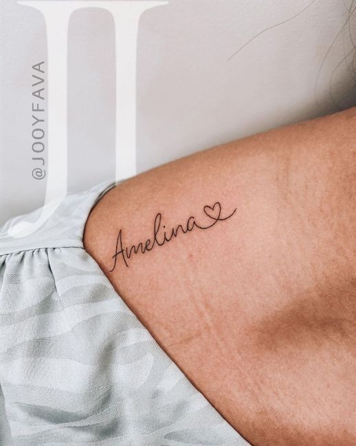 Celebrating Kids with Lovely Baby Name Tattoos