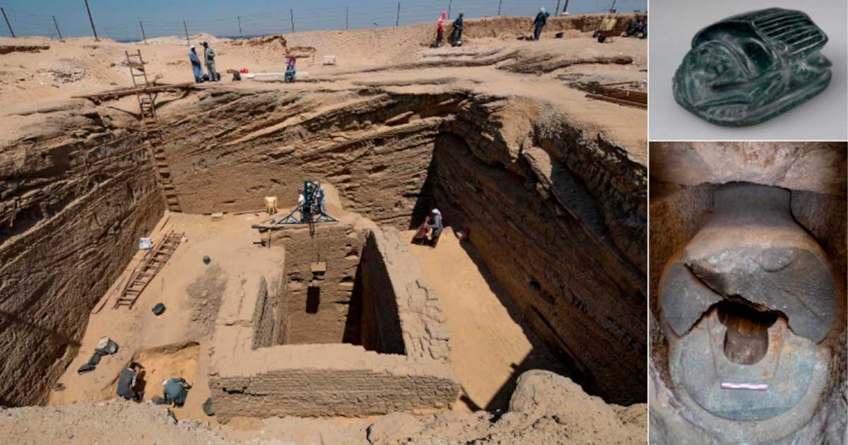 Excavation Unearths Unique Tomb of 6th Century BC Egyptian Commander - T-News