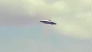 Mysterious UFO Takes Off in the Residential Sky