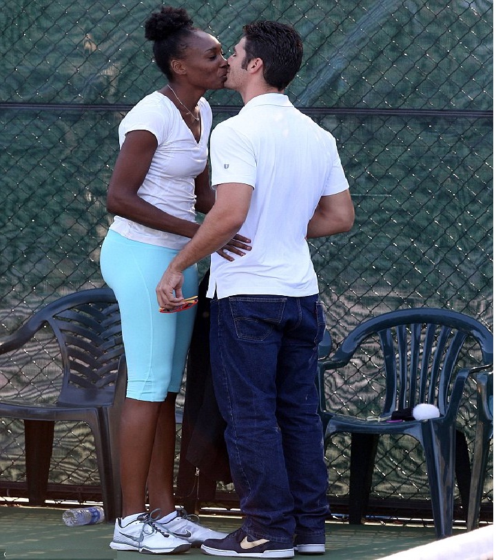 Spark of love: Tennis star Venus Williams received a marriage proposal ...