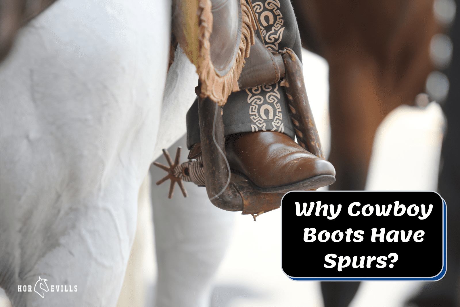 Why Cowboy Boots Have Spurs? [Detailed Horse Guide]