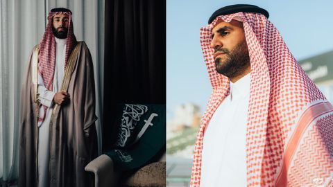 Benzema's Stylish National Day Celebration in Saudi Arabia Captured in Stunning Images